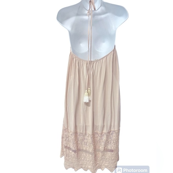 Jen’s Pirate Booty Crochet Lace Dress Reverence Halter REVOLVE Womens Sz S Small - Picture 5 of 14